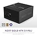 NZXT C850 Gold ATX 3.1 - Fully Modular Low-Noise PC Gaming Power Supply - 850 Watts - 80 Plus Gold - 12V-2x6 Connector - Zero Fan Mode - 100% Japanese Capacitors - Black
