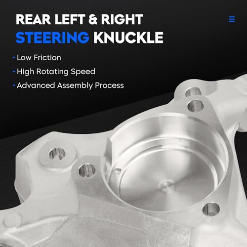 Pair of Rear Suspension Spindle Knuckle Fit for Chevy Malibu 2016-2025, for Buick Regal Sportback 2018-2020 (4-Link Rear Axle(GNC)), Replace for 22949387 22949386, Driver Side and Passenger Side by SEHNSUCHT - Used condition - Image 3