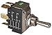 Toggle Switch, DPDT, 15A @ 277V, QuikConnct