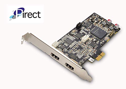 PIRECT Uldra-P4k Video Capture Card, Stream and Record in 1080p30, Ultra Low Latency