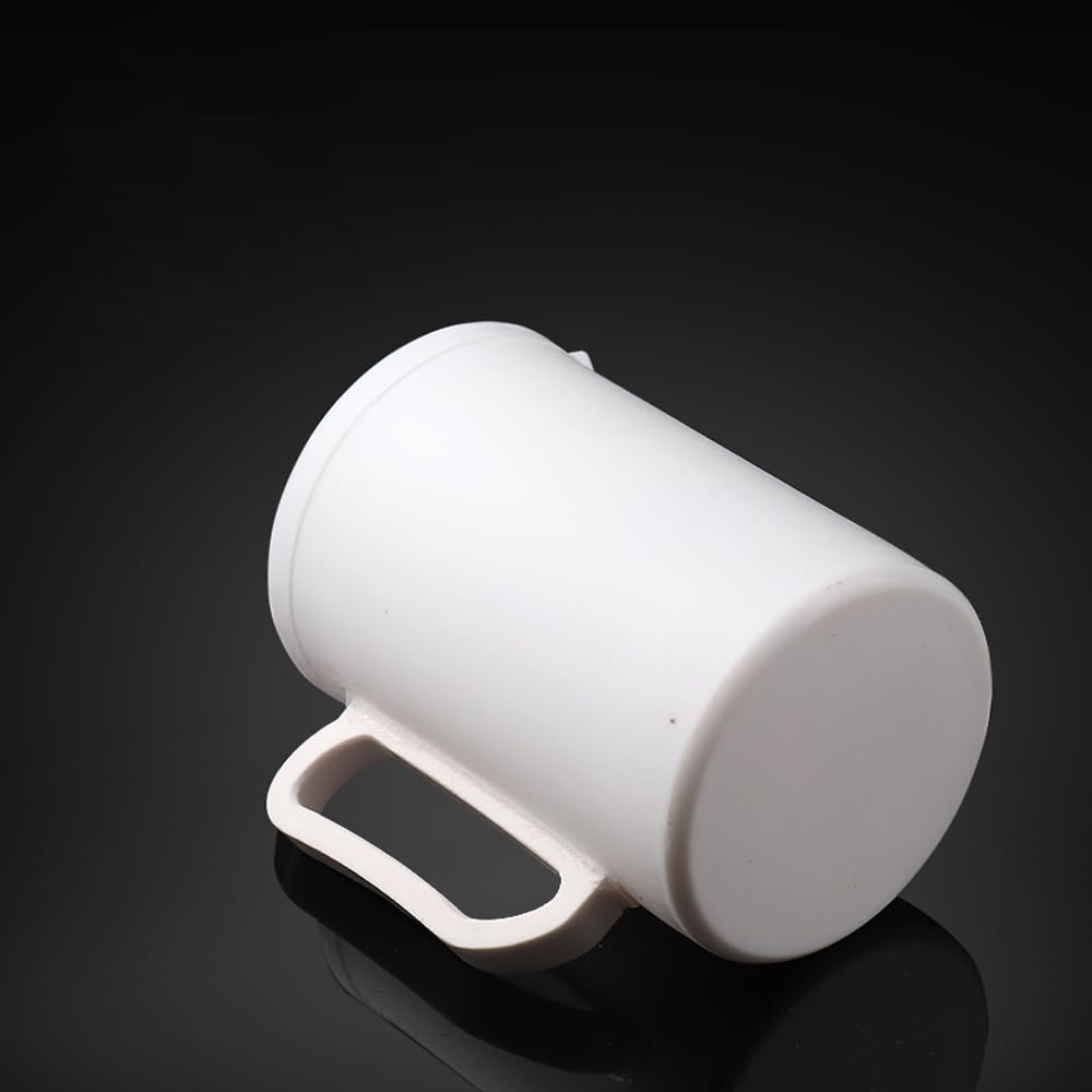 Becher da laboratorio in PTFE con manico - da 250 ml a 5000 ml - Coppa in PEFT resistente agli acidi e al calore for campionamento e conservazione(2000ML)