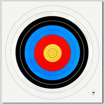 CSI 24-inch Square Paper Archery Target Face Sheet
