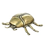 Artibetter Ornement de Scarabée Laiton Vintage Décoration de Bureau Compacte et Stable Obj...