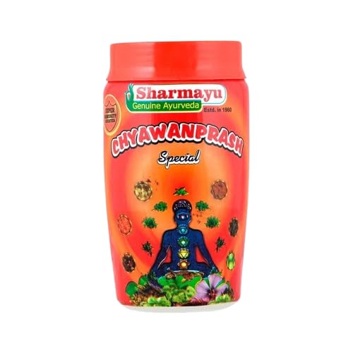 Sharmayu Chyawanprash Special | Amla Based Health Tonic | Ayurvedic Supplement for Daily Wellness | Supports Natural Immune Function | Herbal Paste for Adults & Elderly | 500gm