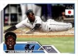 2023 Topps Japan Edition #214 Jazz Chisholm Jr. Miami Marlins Baseball Card - Sportscard Superstore