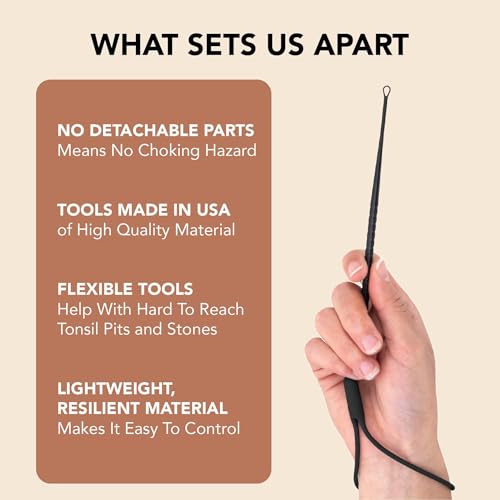 Tonsil Tech Teardrop Tip Tool