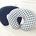 DILIMI Muslin Nursing Pillow Cover 2 Pack, Removable Nursing Cover for Breastfeeding Pillows, Ultra Soft Comfortable Slipcover for Baby Girl and Boy, Navy & Blue Checkered