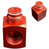 Tank Elbow Adaptor, G1/2 inch Female to Male, 90-Degree Output Fitting for Paintball HPA Tanks