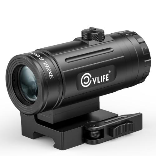 CVLIFE JackalHowl 25mm Obj 3X Red Dot Magnifier,QD Flip Side Mount - image 1