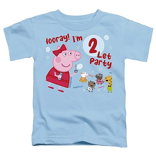 Peppa Pig Hooray I'm 1 Birthday Toddler Little Girls T Shirt