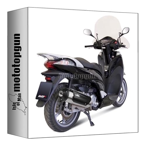 Ligne Mivv complète homologuée acier : facilitez vos trajets en Honda SH 300 2007-2014