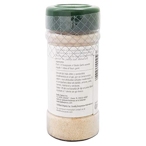 Badia Organic Garlic Powder, 3-Ounce #TOP4