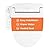Blooming NB-1360E Bidet Toilet Seat, Warm Water with Stainless Steel Nozzle, Warm Air Dryer, Heated Toilet Seat, Sittable Lid, Nightlight, Fits Elongated Toilets, White (Elongated)