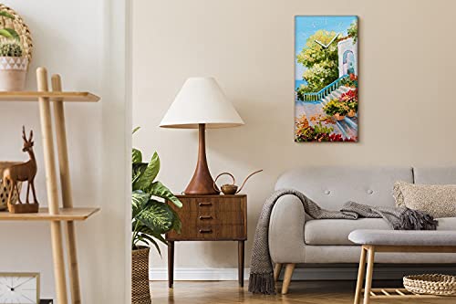 Horloge Art Mural Moderne Coloray Impression Nature Haute Qualité - 4