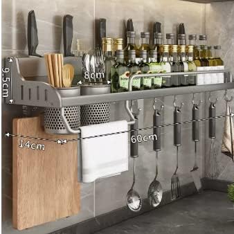 Kitchen Shelves, Kitchen Supplies, Kitchen Storage, Kitchen, Utensil Rack