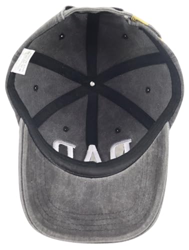 Image of Mom and Dad Hats for Men Women, Funny Adjustable Cotton 3D Embroidered Mama Papa Baseball Cap