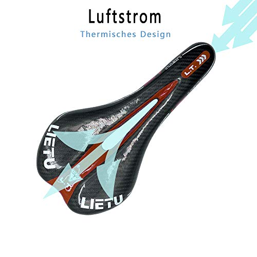 Evetin - Sella per mountain bike, da trekking, da