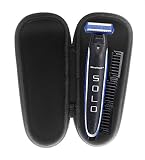 FitSand Hard Case Compatible for Micro Touch SOLO Men's Rechargeable Full Body Hair Trimmer Shaver and Groomer