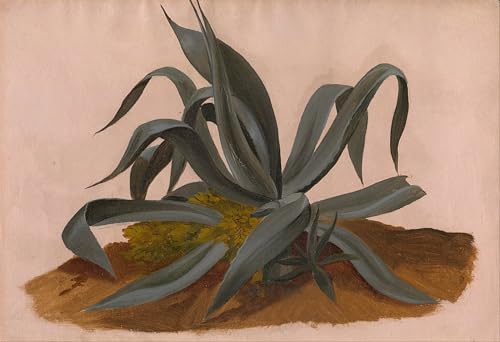 Toile Agave Johan Christian Dahl décoration de bureau élégante 60x90cm