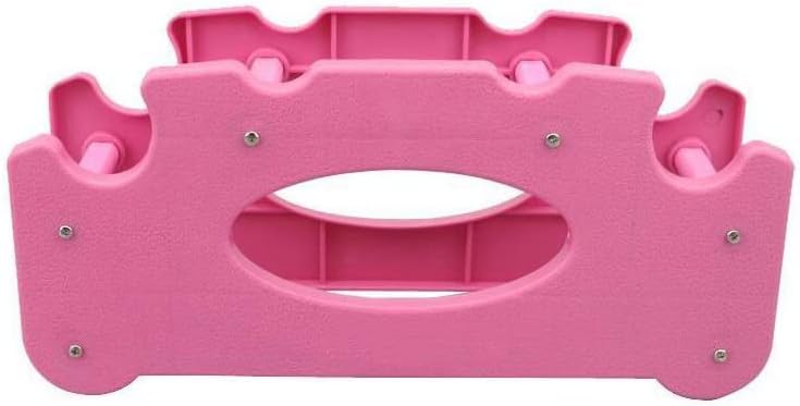 LTLCLZ1Pcs Household Dumbbell Bracket Fitness Dumbbells Equipment Rack Support Stands Weightlifting Holder Accessories for Household Use,Pink