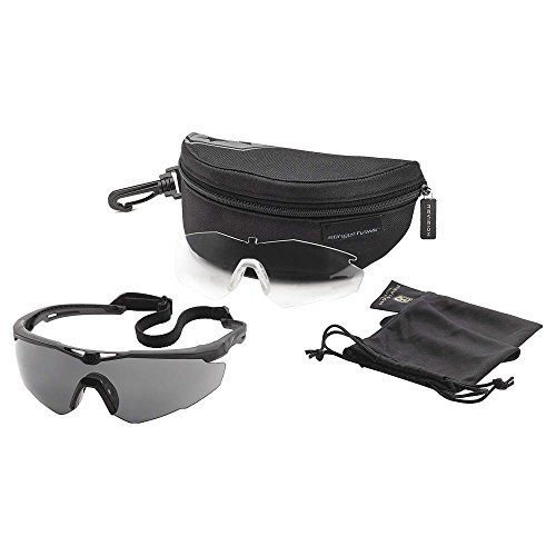 Revision Military StingerHawk Essential Kit – Regular – Anti-Fog, Tactical Military Ballistic and Eye Protection Glasses