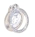Finger Ring Stand 360° Rotation Bling Universal Cell Phone Ring Holder Kickstand for iPhone X, iPhone 8/8 Plus, iPhone 7/7 Plus, Samsung Galaxy S8/S8+ etc (Silver)