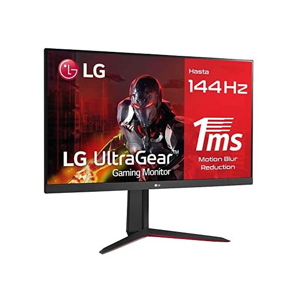 LG 32GN650B-AEU - Monitor Gaming LG UltraGear (Panel VA: 2560x1440p, 16:9, 350 cd/m², 3000:1, 144Hz (O/C 165Hz), 5ms (MBR 1ms), diag. 80.1cm, entradas: DP x1, HDMI x2, AMD Freesync Premium, HDR10) - Image 4