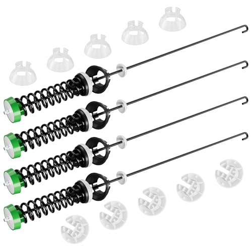 W11130362 WTW5000DW1 WTW5000DW2 WTW5000DW3 MVWX655DW1 MVWC565FW2 MVWC565FW1 Washer Suspension Rod Kit for Whirlpool Maytag Kenmore Washing Machine - Replace W10594080 W10748956 W10735786