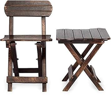 Prime International Mango Wood Kids Chair Table | Antique Burn | 12x12