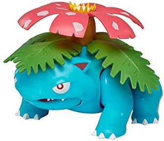 Pokemon Venusaur 12-Inch Epic Battle Figure - Authentic Details, Fully Articulated Figure Toys Inspired By Smash-Hit Animated Series - Gotta Catch ‘Em All