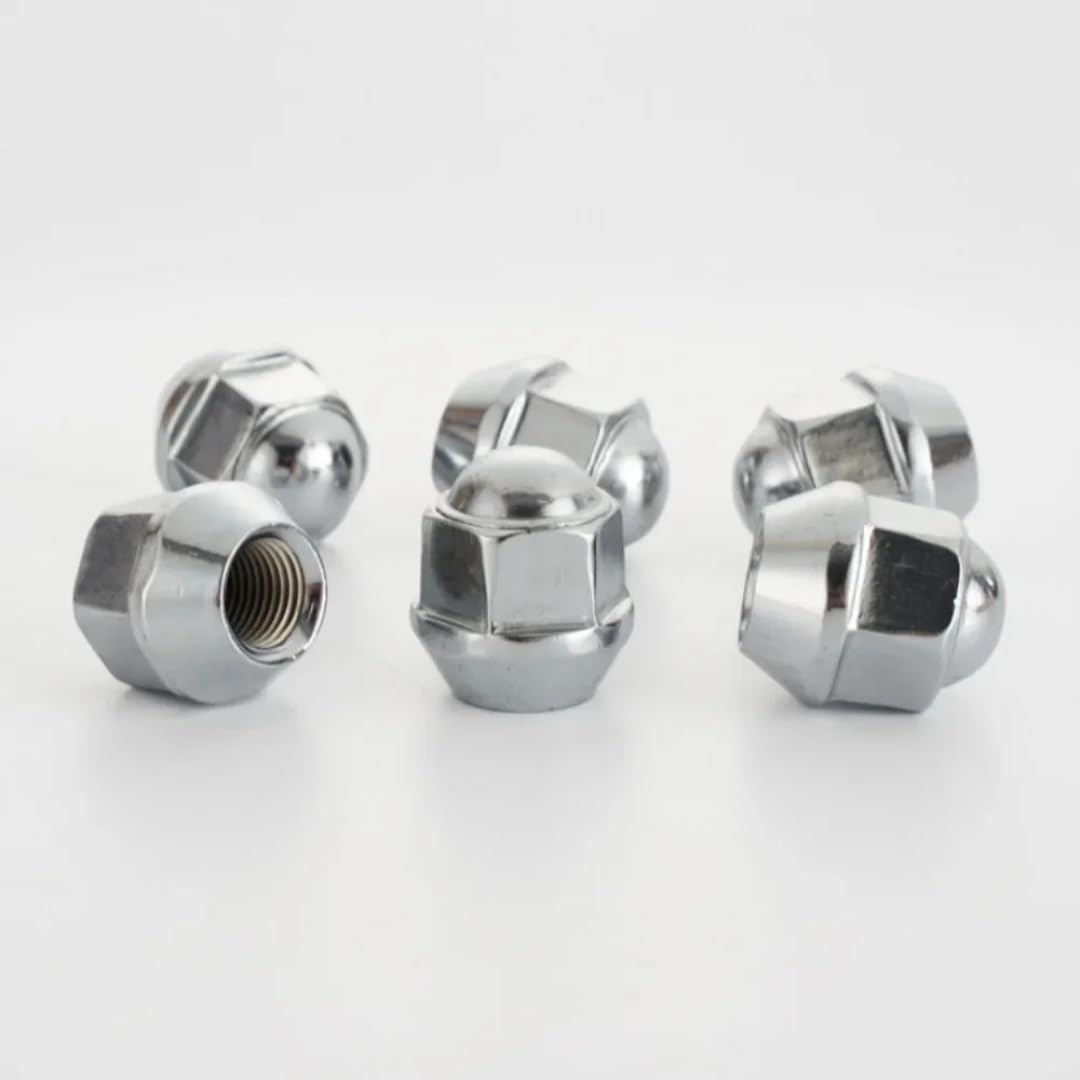 Nakrętki do Kół dla Chang An New Energy, 20 szt. nakrętek kół M12x1,25, sześciokątnych, 19 mm, grubość 26 mm