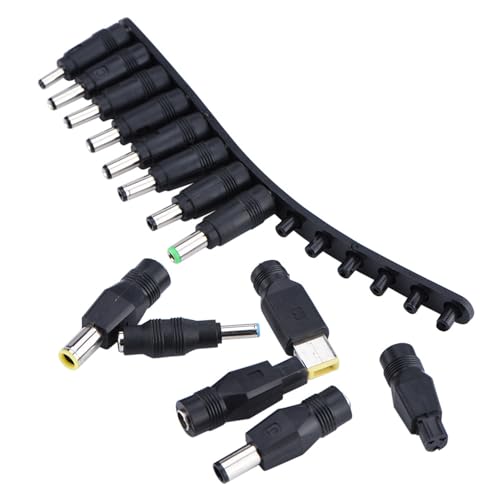 Prise CC universelle tout-en-1 avec 34 embouts interchangeables pour pc portable
