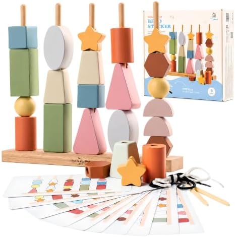 🧱 Rompecabezas Montessori - Apila y Encaja Piezas