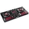 Numark Mixtrack Platinum FX – DJ Controller Pult mit 4-Deck Kontrolle