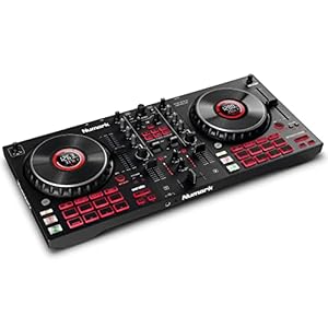 Numark Mixtrack Platinum FX – DJ Controller Pult mit 4-Deck Kontrolle