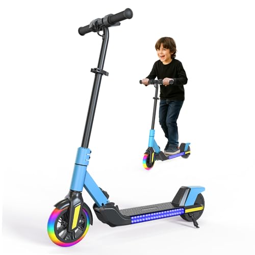 Scooter elettrico pieghevole per bambini (6-14 anni) -...