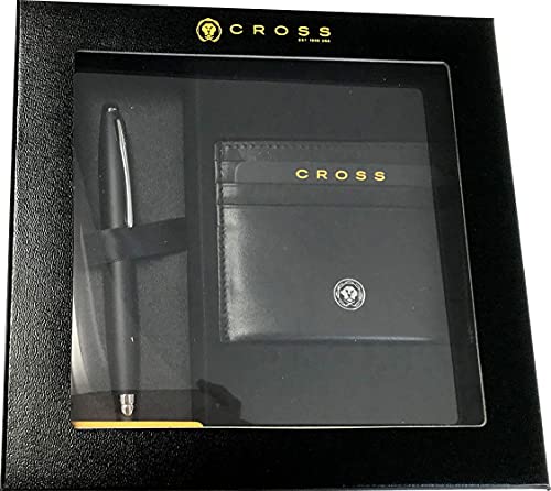 Coffret stylo Calais Cross et étui cuir aux finitions soignées