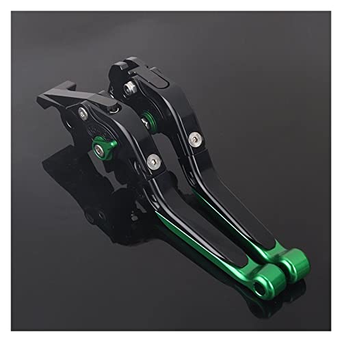 UTONGMU Bremskupplung Hebel Für Kawasaki Ninja 400 Z400 Für Z-400 2018-2020 Für V&ersys 300X Z125 2017-2020 Motorrad CNC Faltbare Ausziehbare Bremskupplungshebel Zubehör(12)