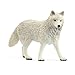 Produktbild schleich WILD Life | Polarwolf 14880 | detailgetreue Tierfiguren | Zoo Spielzeug | tolles Geschenk für Jungen und Mädchen | Deko für Geburtstag | Spielfigur ab 3 Jahren | 8 x 3 x 6 cm