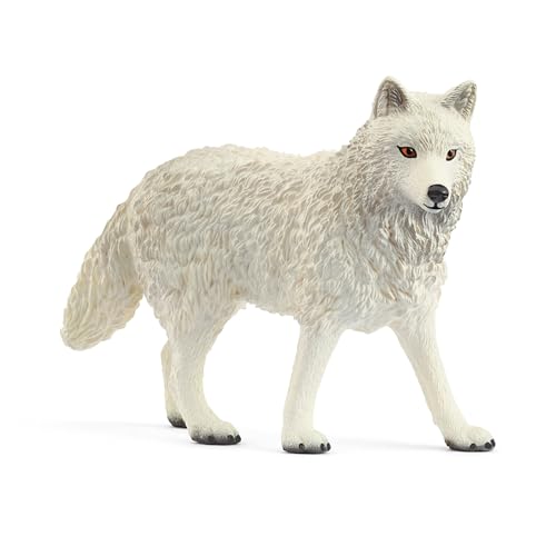 schleich WILD Life | Polarwolf 14880 | detailgetreue Tierfiguren | Zoo...
