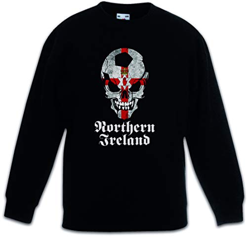 Sweat football Irlande du Nord pour enfant un vêtement chaud et stylé skull