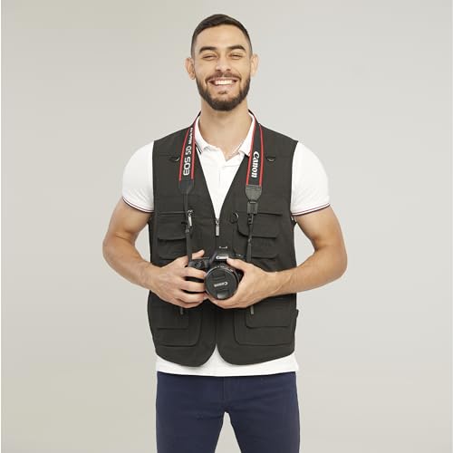 Image of Men's Lightweight Utility Casual Travel Fishing Safari Multi Pocket Outdoor Vest