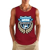 Amazon.co.jp: メンズ タンクトップ 川崎フロンターレ スポーツ