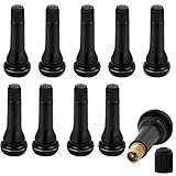 ZXNJA 10 Stück Auto Ventile,Reifenventil,Ventileinsatz Auto,Autoreifen Ventil,Autoventil,Reifen Ventilr,Snap-In Gummiventile,Gummiventil Reifen Für Motorräder