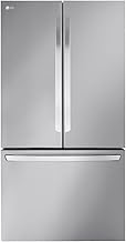 ثلاجة باب فرنسية ذكية مع موزع مياه داخلي - LG MAX 31.7 Cu. قدم. الفولاذ المقاوم للصدأ