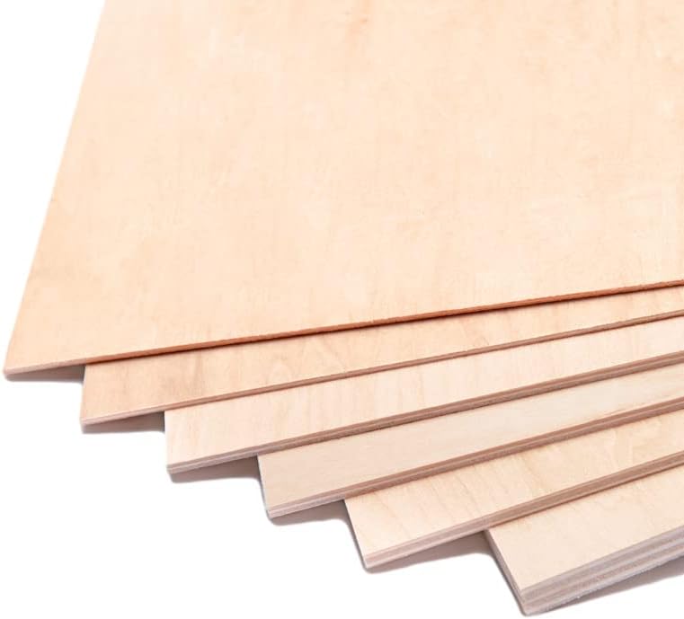 Miniatura 2 de 5 piezas de 11.8 x 17.7 in de grosor de 0.059 in0.079 in0.118 in0.157 in0.197 in0.236 in0.315 in0.394 in de grosor, tablero de madera contrachapada