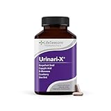 Urinari-X - Urinary Tract Support - Fast Acting UTI Relief - Vitamin Supplement for Healthy Bladder Function & Immunity - D-Mannose, Cranberry, Caprylic Acid, Uva Ursi & Grapefruit - 180 Capsules