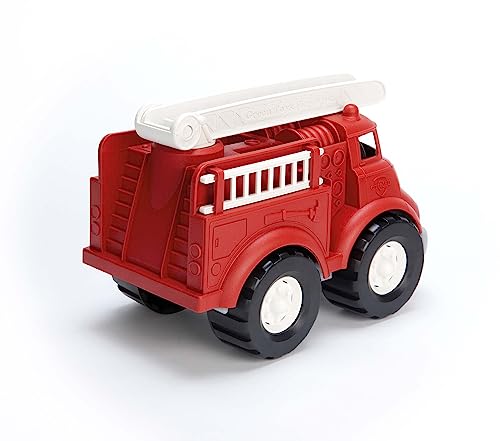 Green Toys Fire Truck - Bpa , Phthalates Free Imaginative Play Toy For Improving Fine , Gross Motor Skills. For Kids #TOP6