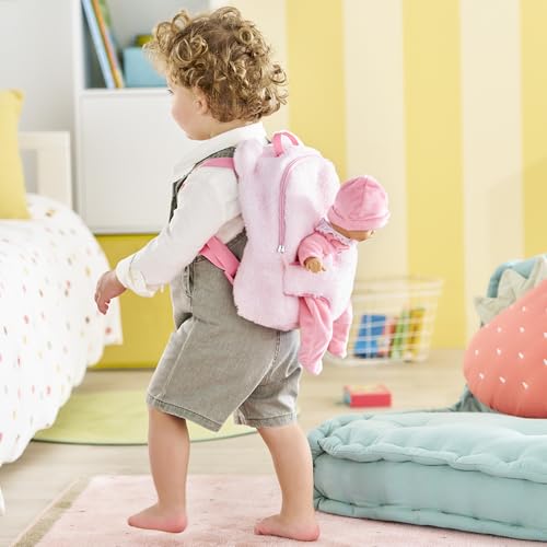 Mon premier poupon Corolle : Sac à Dos Porte Poupon Peluche pour poupon 30 cm Corolle - vue 6