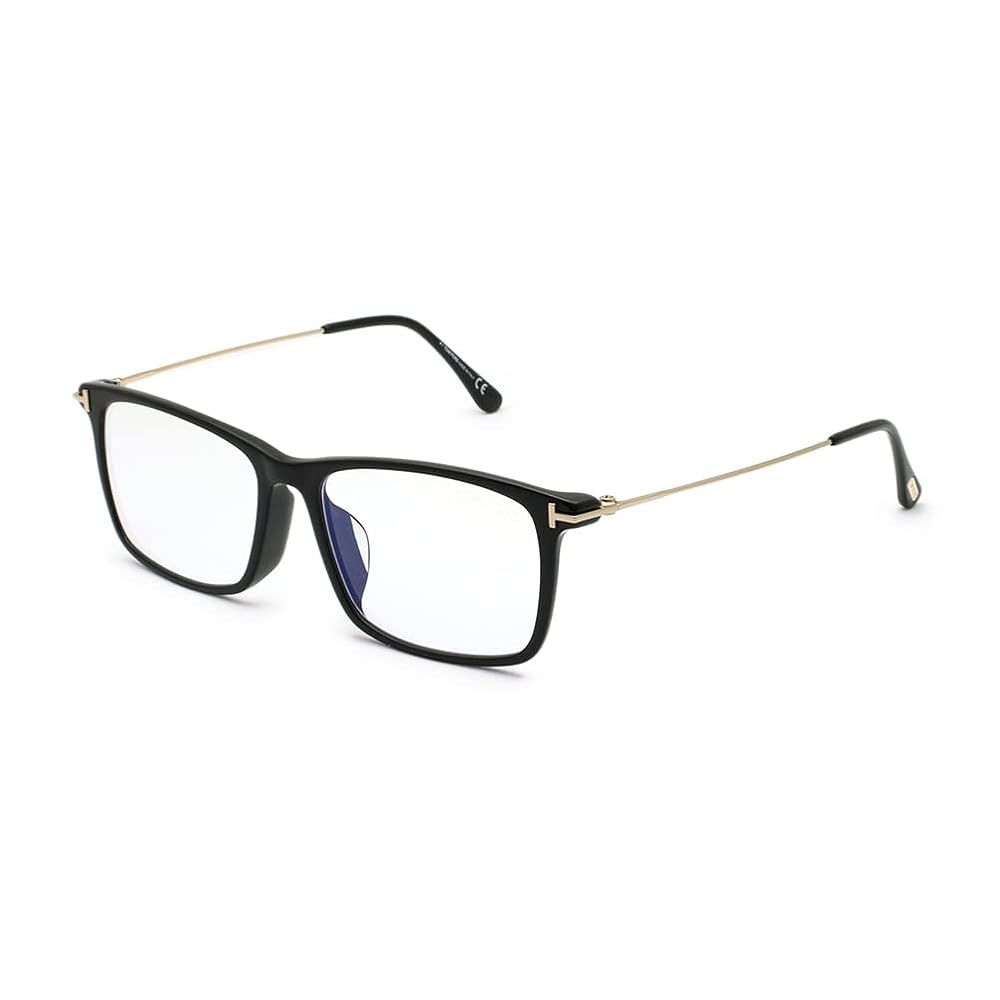 トムフォード TF5758-F-B 002 メガネ ブルーライトカット 黒 Amazon | [Tom Ford] (トムフォード) ブルーライト ブロック